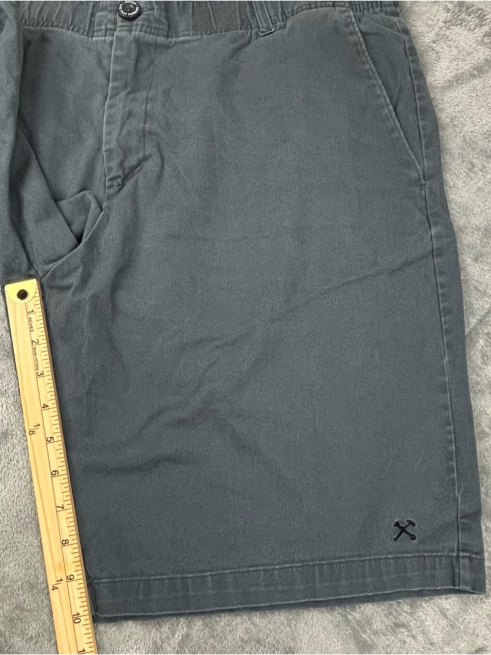 Dixxon Flannel Co Shorts Mens‎ Green D-Flexx Elastic Waistband Casual - Picture 14 of 14